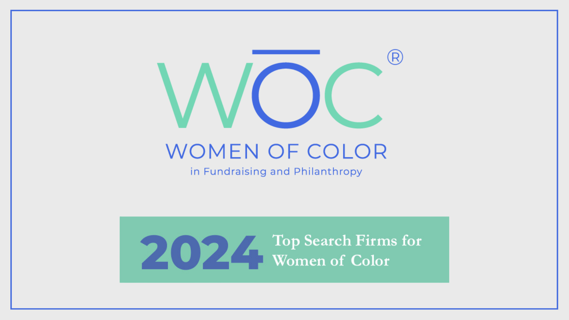 Women of Color in Fundraising and Philanthropy - 2024 list